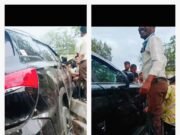 Korba: घंटाघर मार्ग पर एक तेज रफ्तार लक्जरी कार, बेकाबू होकर जा चढ़ी डिवाइडर के पार, देखिए Video