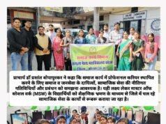 कमला नेहरू कॉलेज के MSW स्टूडेंट्स ने किया अपना घर सेवा आश्रम का भ्रमण, शिक्षा के साथ समाजिक दायित्वों से हुए रूबरू