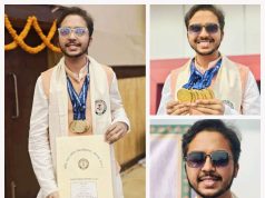 खैरागढ़ संगीत विवि में सर्वोच्च अंक अर्जित कर छुरी के प्रतिभावान स्टूडेंट मास्टर आकर्षण देवांगन 7 स्वर्ण पदकों से सम्मानित