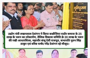 आप सभी समाजजनों का स्नेह और आशीर्वाद ही मेरी सबसे बड़ी ताकत है : कैबिनेट मंत्री लखनलाल देवांगन