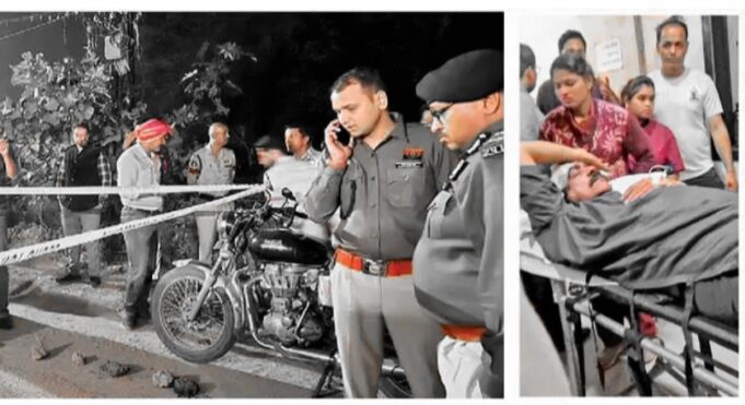 ज्वैलरी शॉप से पीछा किया, घर से आधे किमी पहले सराफा व्यापारी पर हमला, फायरिंग की कोशिश, सोने-चांदी के जेवर समेत कार ले भागे नकाबपोश, उर्तुम में मिली कार