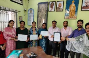 कमला नेहरू कॉलेज की छात्र अध्यापिका आंचल ने बढ़ाया मान, राज्य स्तरीय टीचिंग प्लान स्पर्धा में प्राप्त किया तृतीय स्थान