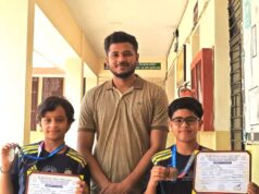 रीजनल बैडमिंटन स्पर्धा में रजत जीतकर “अन्वेषा” का नेशनल में चयन, कांस्य पदक विजेता “रुद्राक्ष” भी नेशनल में करेंगे केंद्रीय विद्यालय-2 NTPC का प्रतिनिधित्व