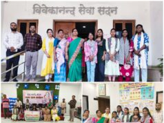 कमला नेहरू कॉलेज के MSW छात्राओं ने किया “सेवा भारती मातृछाया” का भ्रमण, नन्हें बच्चों की देखभाल की विधियों से हुए रूबरू