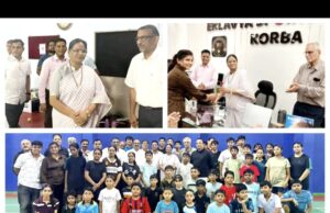 कोरबा में बैडमिंटन जैसे उत्साहजनक खेल के निरंतर विकास में जुटे एकलव्य स्पोर्ट्स एरिना का योगदान अमूल्य है: महापौर संजूदेवी राजपूत