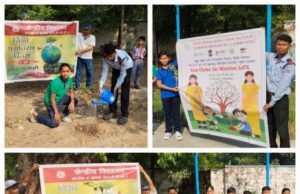 हरे-भरे पौधे हमारे पर्यावरण को संतुलित बनाए रखने में महत्वपूर्ण भूमिका निभाते हैं : प्राचार्य SK साहू