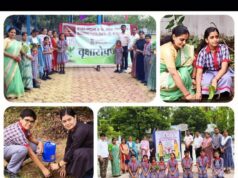 केंद्रीय विद्यालय एनटीपीसी में माताओं ने लगाए पौधे और बच्चों ने लिया उनके वृक्ष बनने तक देखभाल का संकल्प