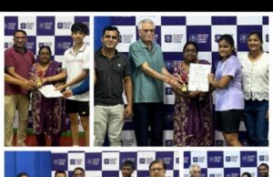 Yonex Sunrise 25वीं छग राज्य जूनियर बैडमिंटन रैंकिंग टूर्नामेंट के मेन ड्रॉ में कोरबा का प्रतिनिधित्व करेंगे रवि कृष्णा और अद्विका