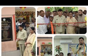उद्योग मंत्री लखन लाल देवांगन ने जैन स्वाध्याय भवन के जीर्णोद्धार कार्य का किया लोकार्पण