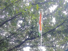 स्वतंत्रता दिवस पर जिला सहकारी बैंक एनटीपीसी में पर्यवेक्षक ज्ञान सोनी व सुनीता चौहान ने किया ध्वजारोहण