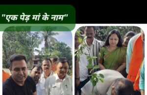 न्यू कोरबा हॉस्पिटल परिसर में ‘एक पेड़ मां के नाम’ अभियान के तहत पौधे रोपित कर लिया देखभाल व संरक्षण का संकल्प