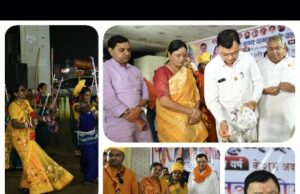 भगवान श्रीकृष्ण के आशीर्वाद से नगर एवं जिले में तेज गति से विकास कार्य किए जा रहे हैं : मंत्री लखन देवांगन