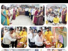 Korba : कमला नेहरू महाविद्यालय में श्रद्धा-भक्ति से की गई देवशिल्पी भगवान श्री विश्वकर्मा की पूजा