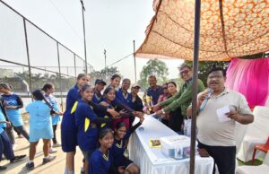 परिक्षेत्र स्तरीय महिला बास्केटबाॅल स्पर्धा में EVPG College की Girls टीम विजेता, अब स्टेट टूर्नामेंट में करेंगे कोरबा का प्रतिनिधित्व