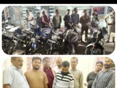 पिकनिक स्पॉट पर जुआ खेलते धनीराम व रहीस समेत 8 गिरफ्तार, 7 बाइक व 7 मोबाइल समेत नगद ज़ब्त